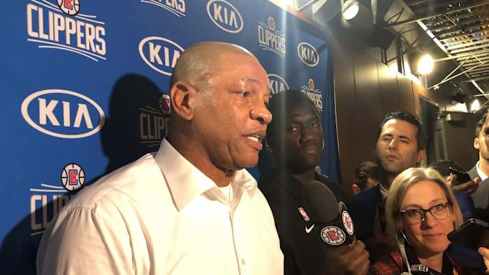 doc pregame vs. Lakers